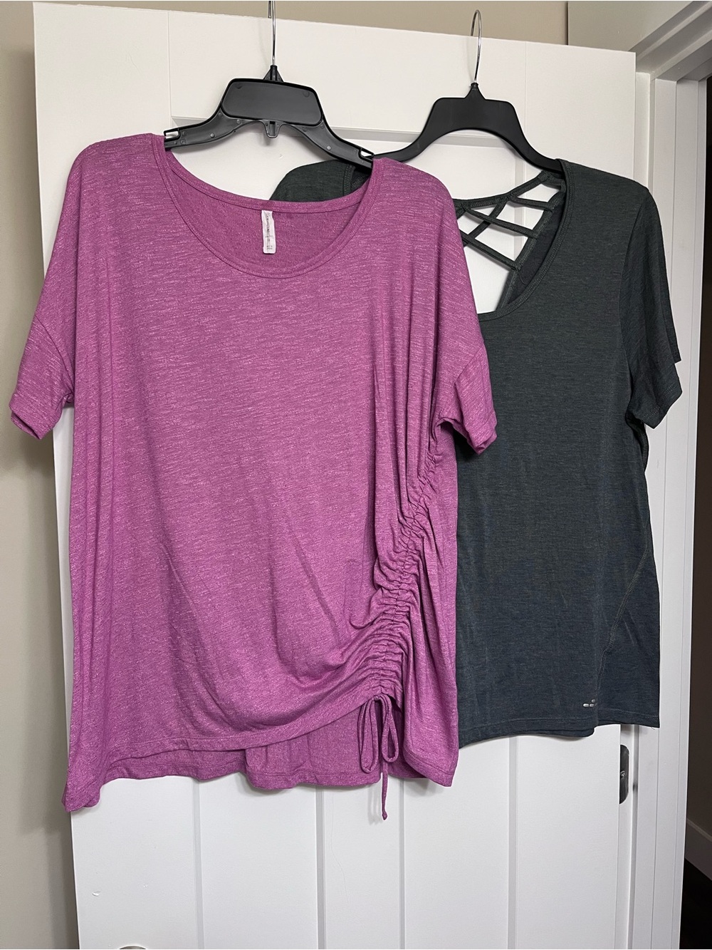 Women’s 2 Tees - Pink & Grey
